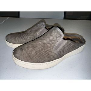 Sofft Somers Slip On Sneaker Mule Women's 10M Snake Print Leather Comfort Shoe